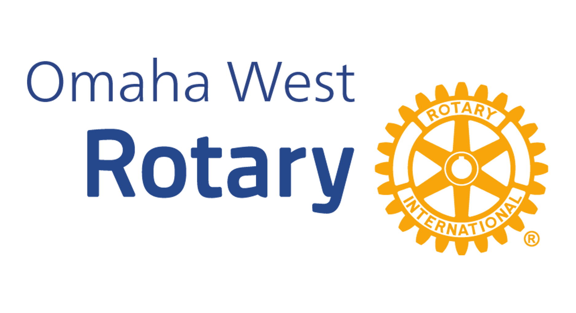 Omaha West Rotary Club Logo